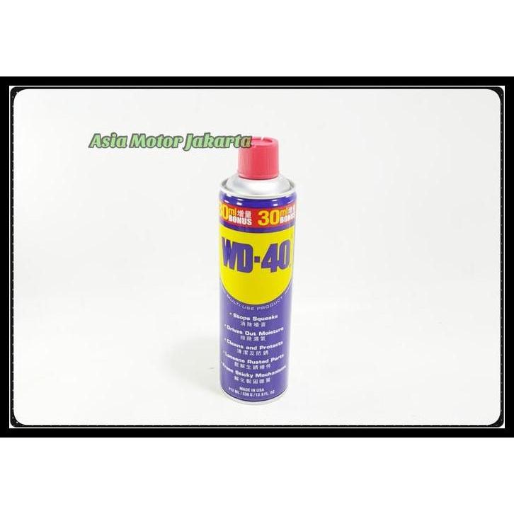 DISKON WD40 JUMBO 412ML - ANTI KARAT DAN PELUMAS RANTAI
