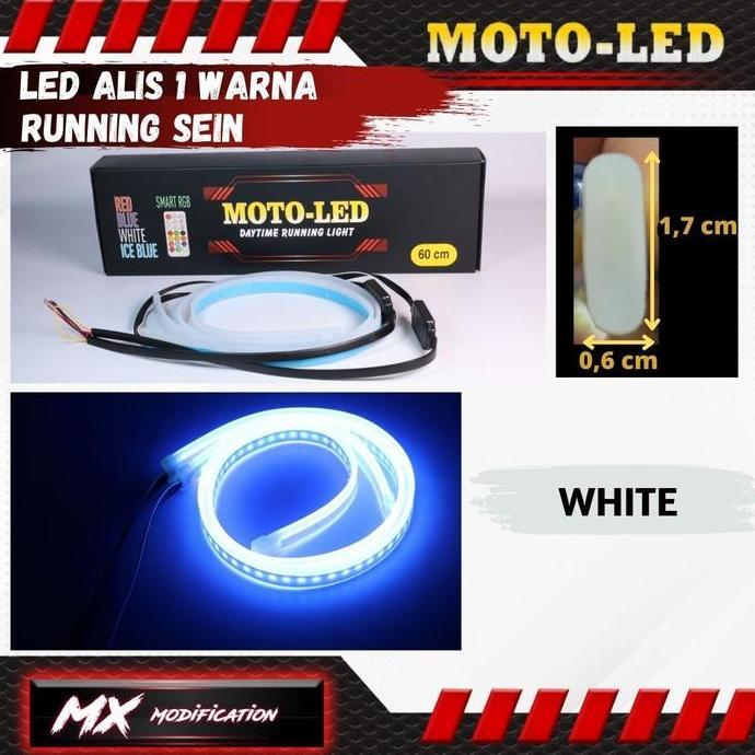 Promo LED ALIS Motoled 60 cm Sein Running   Lampu Motorcycle Diskon
