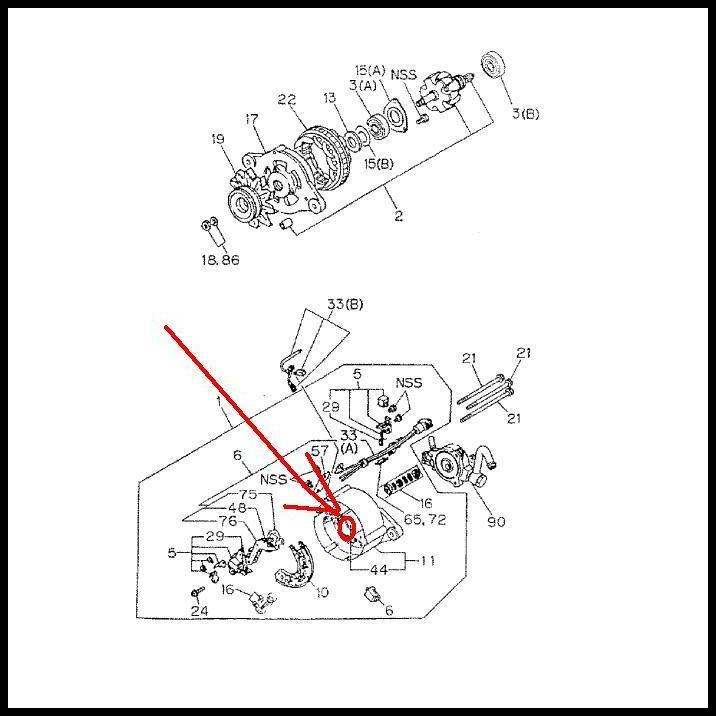 HOT DEAL SEAL DINAMO BELAKANG TC 15X32X7 TC 15 32 7 TC 15*32*7 ISUZU ELF NHR NKR NLR NQR / PANTHER K