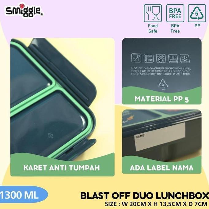 Lunchbox smiggle/Kotak Makan smiggle