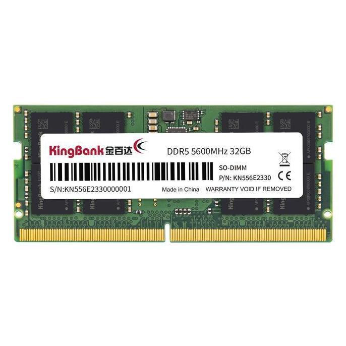 RAM KINGBANK DDR5 SODIMM 32GB 5600MHz - RAM LAPTOP SO-DIMM (TERBAIK) (TERBARU) (TERMURAH)