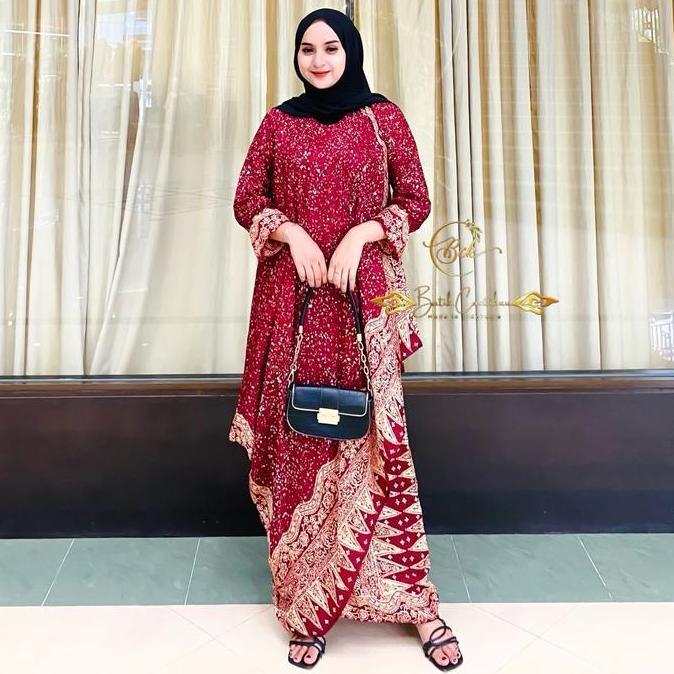 Set Jupri Nirmala Cipratan | Jupri Serong | Kaftan Kondangan | Set Batik Raya | Baju Lebaran