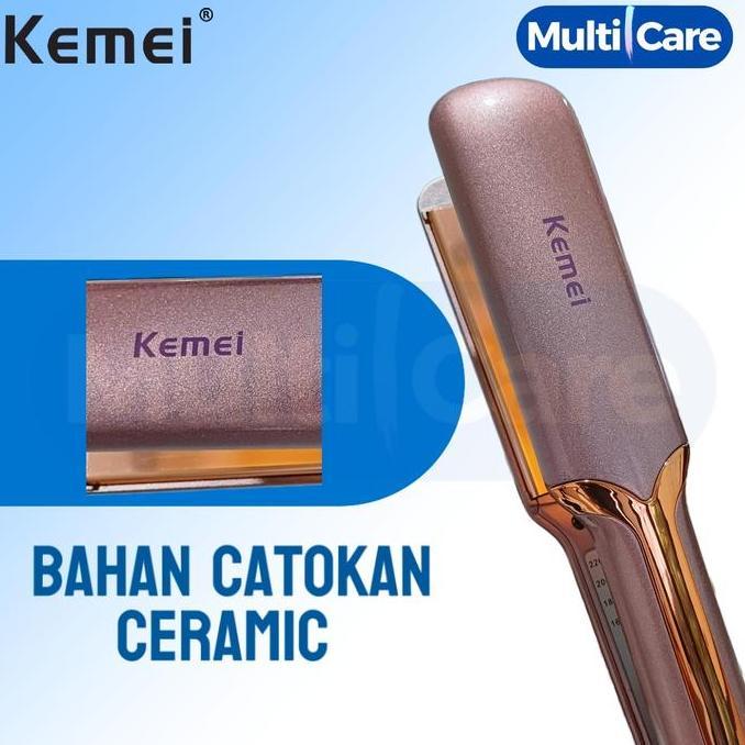 Catokan Rambut Kemei KM 459 / Catok Pelurus Rambut KM-459 [terbaik]