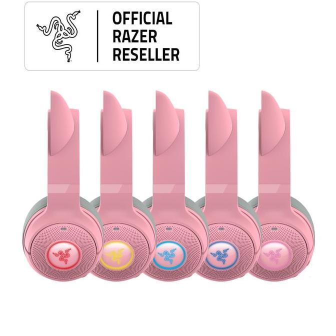 Razer Kraken Kitty V2 - Wireless Bluetooth RGB Gaming Headset (TERBAIK) (TERBARU) (TERMURAH)