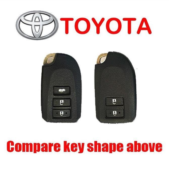 TERLARIS Gantungan Kunci Mobil Casing Kunci Toyota Vios Yaris Hilux