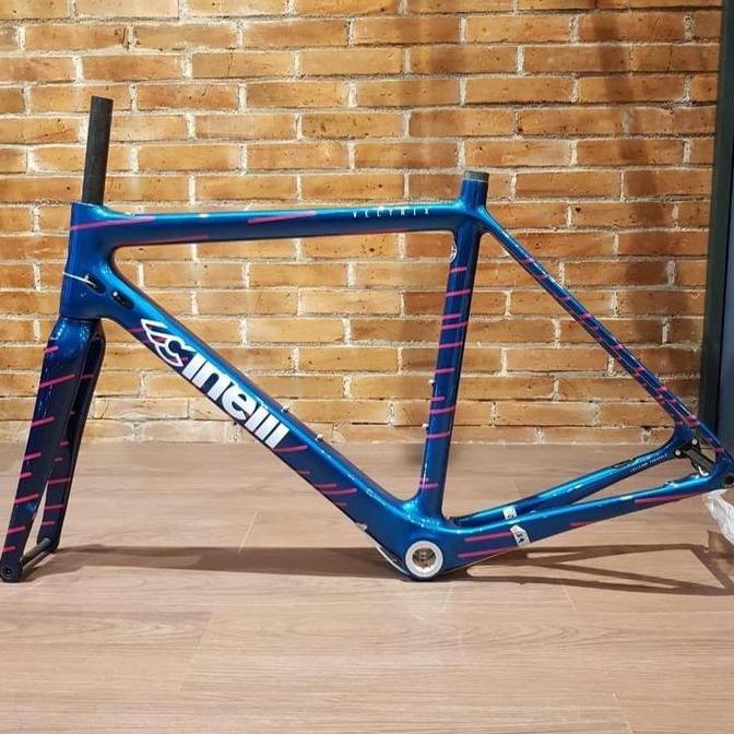 Cinelli Veltrix Road Disc Frameset - Baby Blue