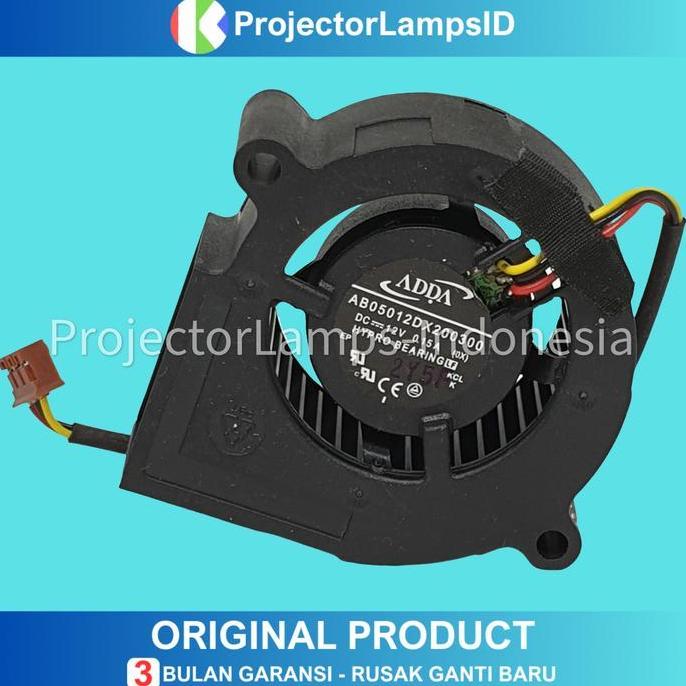 DV246 - Fan Blower Kipas Keong Projector Proyektor InFocus Sony ADDA AB05012DX200300 AB05012DX200600