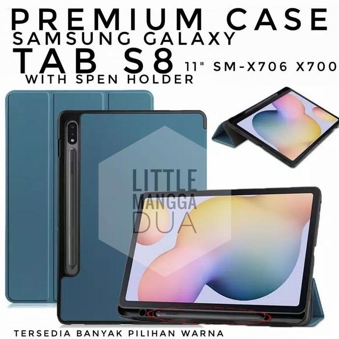 Case Samsung Galaxy Tab S8 11" SM-X706 X700 Premium Cover Casing