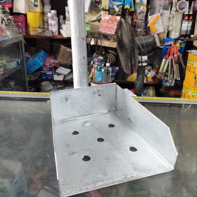 skop sampah got galvalum tebal/cikrak parit serokan alat bersih got