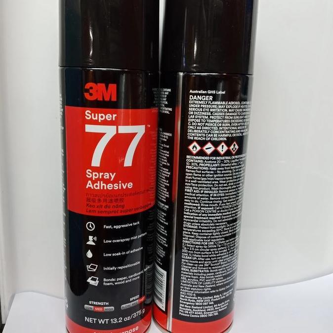 TERLARIS - Lem 3M super 77 multipurpose spray adhesive/super 77 3M