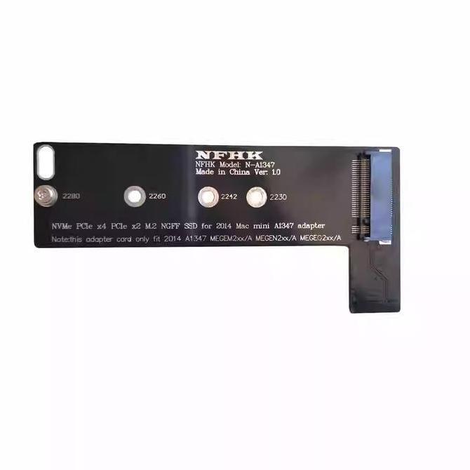TERBARU - Converter SSD Mac Mini 2014 A1347 SSD M.2 NvME