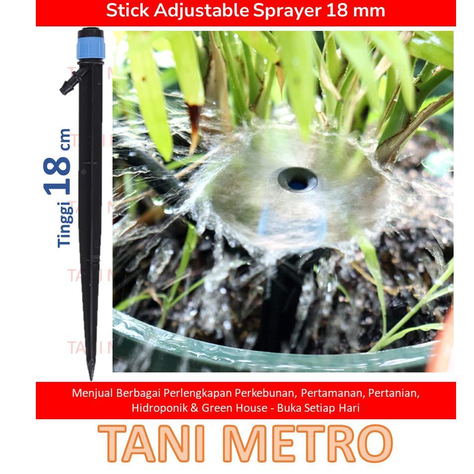 Promo Cod Adjustable Dripper Sprinkler Sprayer Type Payung Dan  8 Arah Jumbo Stick Dripper Stik Drip