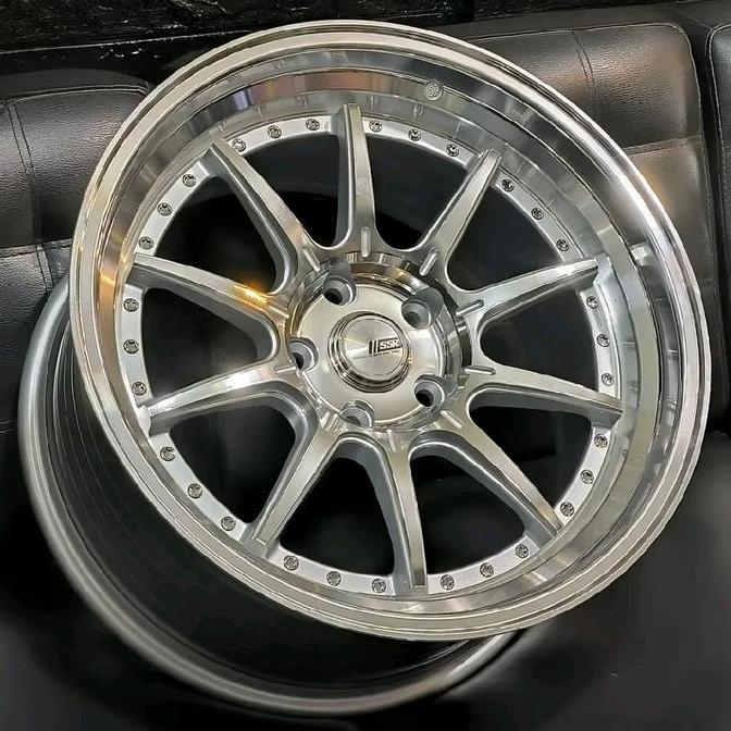 Terlaris Velg Mobil Ring 18 Ssr Zest Gtx Full Mirror Polish Lebar 9,5 Et 25 R18 Velg Racing Innova R
