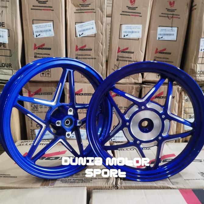 Terlaris Velg Racing V Rossi Orbits Gen 2 Bintang Vario 110 -125 -150 - 160 Cbs - Genio - Beat Carbu