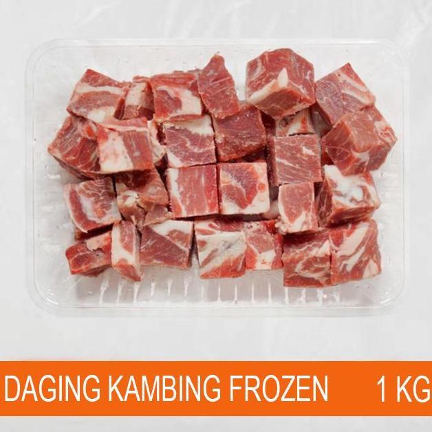 Terlaris Daging Kambing Potong 1 Kg - Frozen