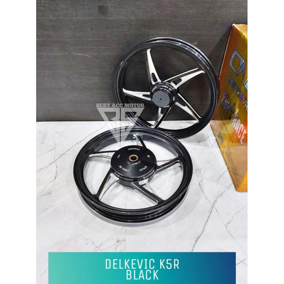 Terlaris Velg Delkevic K5R Ring 14 Vario 110 Vario 125 Vario 150 Beat Scoopy Mio Sporty Soul J Smile