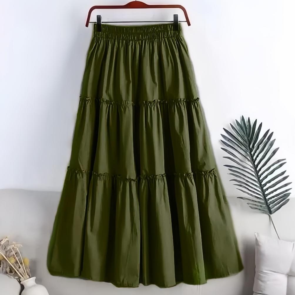 BEST SALE ROK SUSUN CANDA / ROK 3 SUSUN / ROK SUSUN MAXI SKIRT / ROK SUSUN 3 TINGKAT