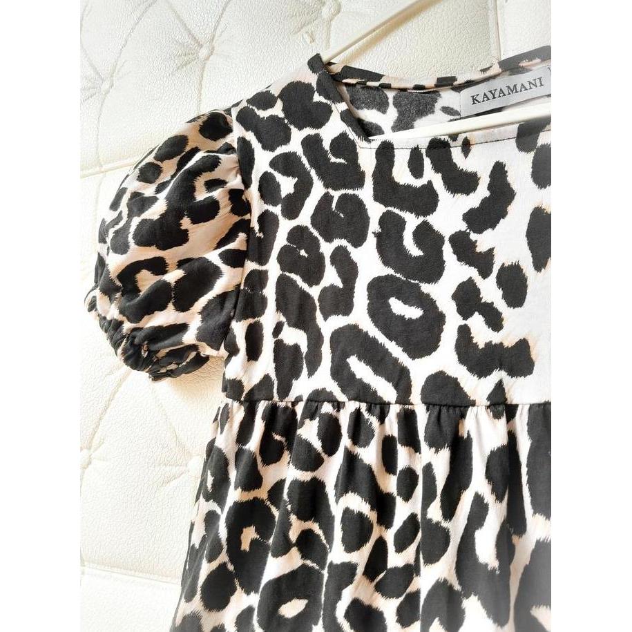 Grosir Rugers By Kayamani - Dress Anak Perempuan - Pakaian Anak Dress Leopard
