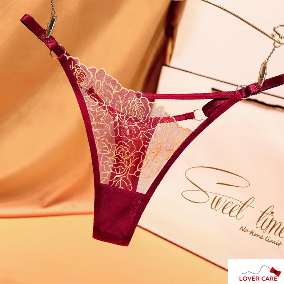 sale Lovercare - Celana Dalam Wanita CD Sexy Thong Renda