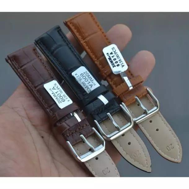 DS15 - TALI JAM KULIT 20MM STRAP OLEVS 2878