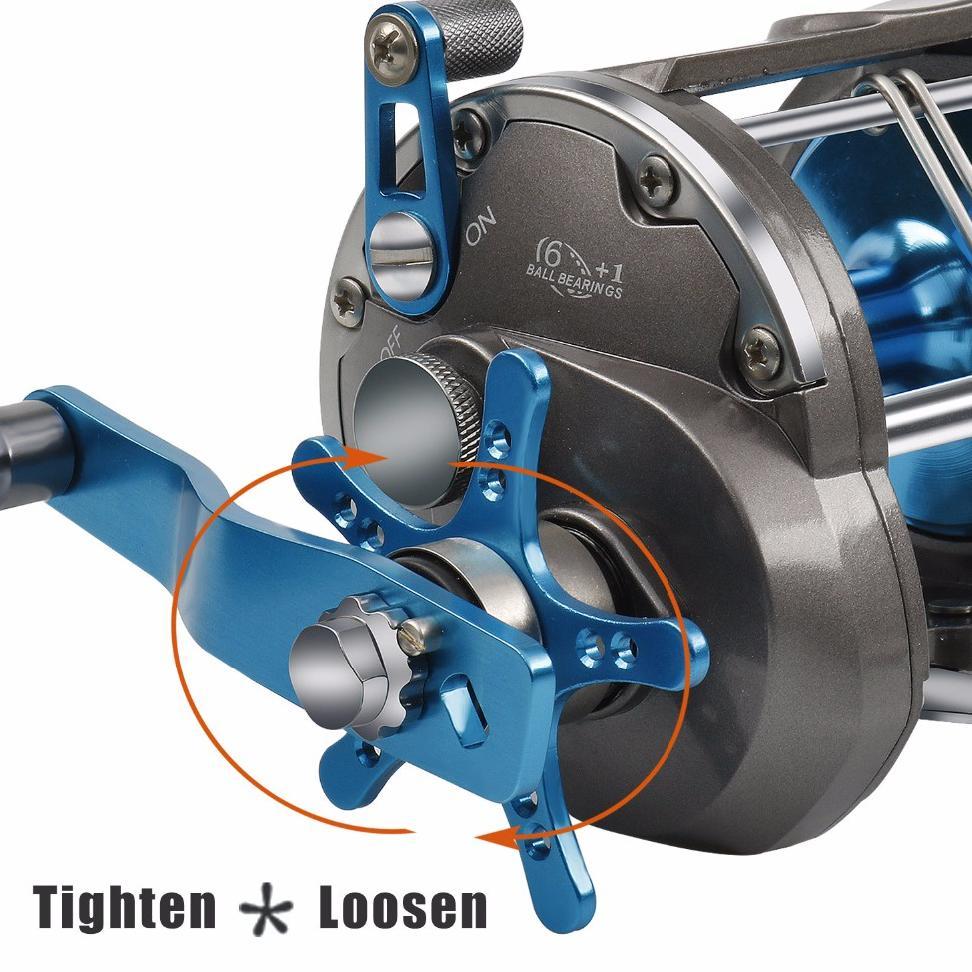 TERBARU SOUGAYILANG REEL PANCING SALTWATER FISHING REEL DRUM REEL DAN FULL METAL SEA FISHING REEL ME