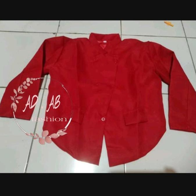 Premium Beskap Polos Anak Paud,Tk,Sd