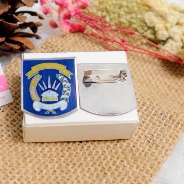 DY14 >> Lencana Pin Bhayangkari / Paku / Peniti / Magnet