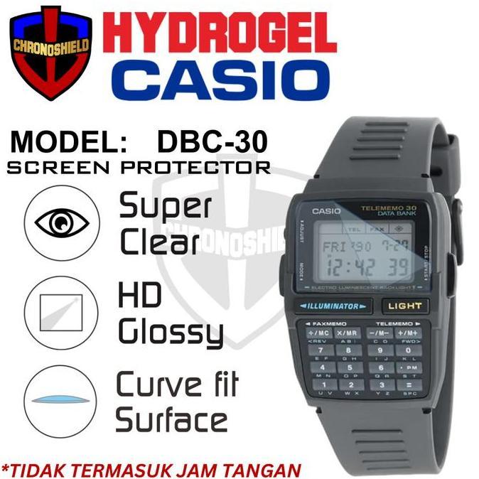 DV152 >> Antigores Jam Tangan Casio DBC 30 DBC30 Hydrogel