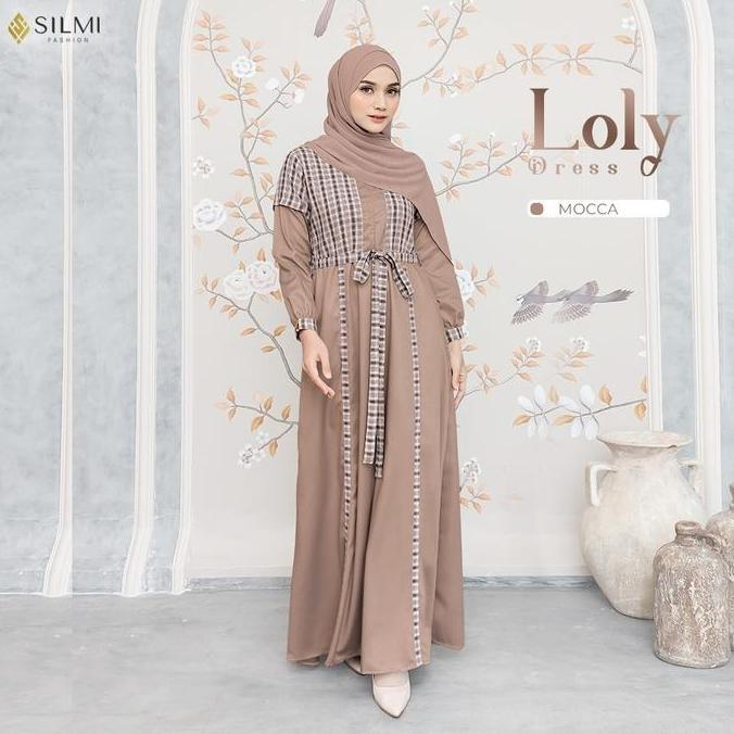 Silmi | Loly Dress - Gamis Remaja Korean Style - Gamis Daily Remaja Ready