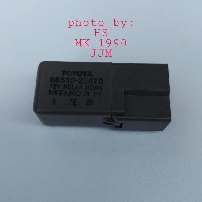 relay horn klakson fuse box kaki 3 TOYOTA all new corolla all new 1600