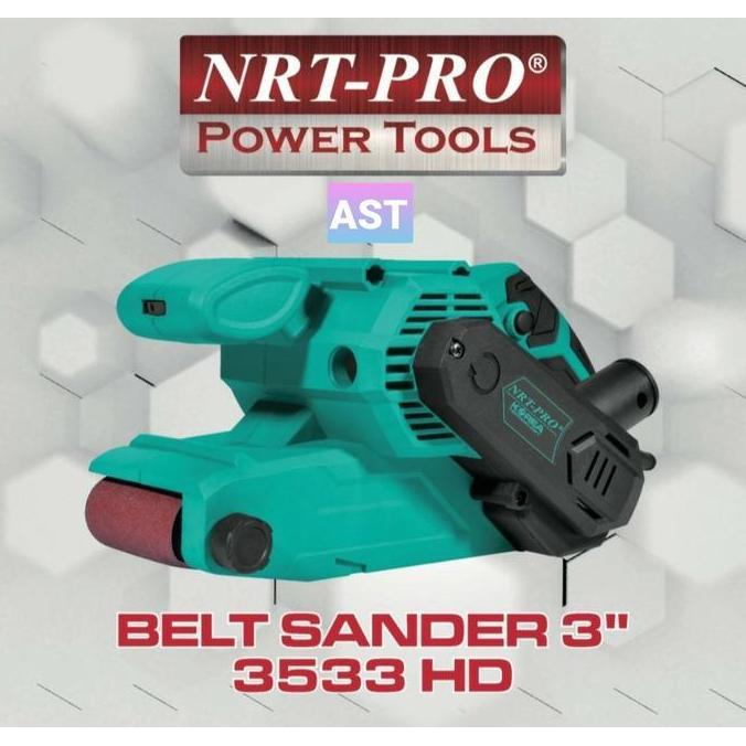 BELT SANDER 3" + VARIABLE SPEED 3533 HD / NRT-PRO