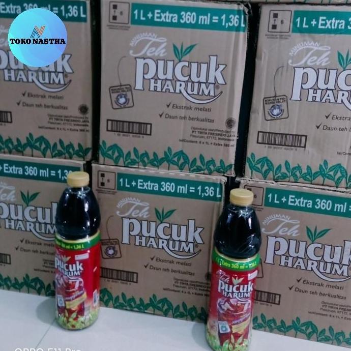 teh pucuk 1 liter dus