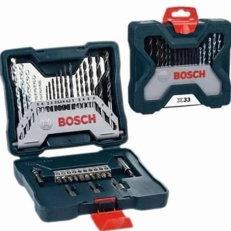 MATA BOR & MATA OBENG VARIASI BOSCH SET 33 PCS X-LINE