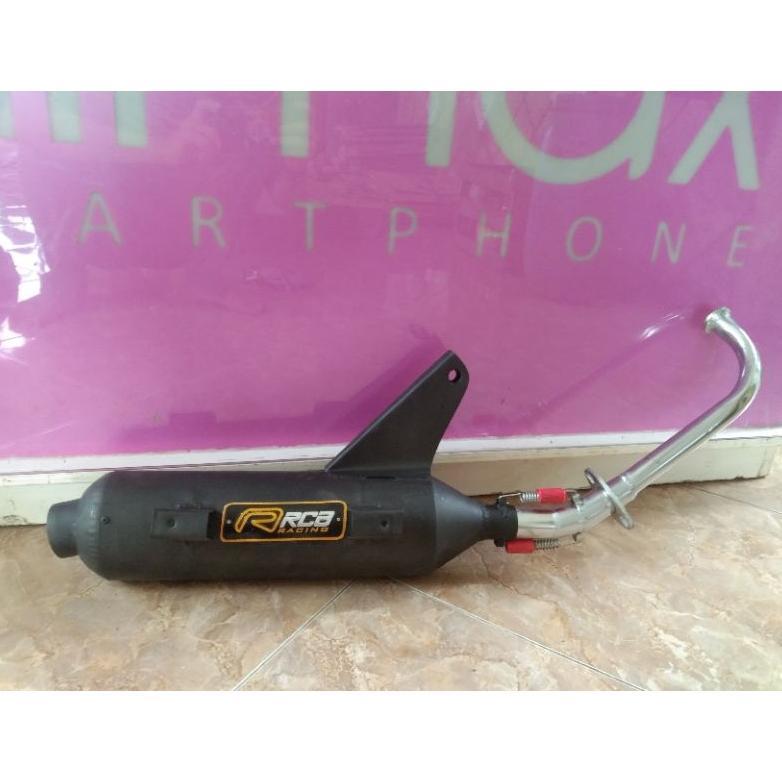 Promo Knalpot Rcb Tsukigi Motor Metik Mio Sporty,Mio M3,Mio J,Mio Soul Karbu,X-Ride,Genio,Scoopy Fi,
