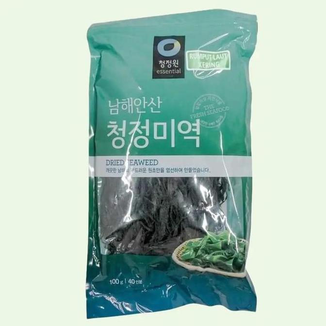 Daesang Chung Jung One Dried Seaweed Rumput Laut Kering Siap Masak / Miyeok 100g