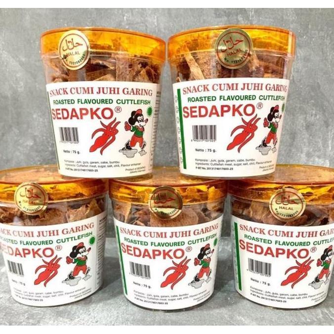 SEDAPKO SNACK CUMI JUHI GARING 75GRAM / SNACK ABON JUHI SEDAPKO