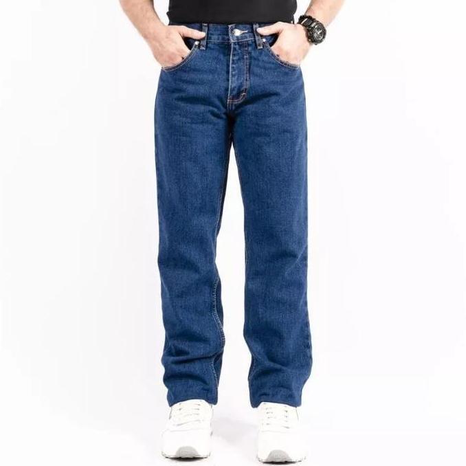 Terlaris Celana Jeans Standar Reguler Pria Tidak Melar