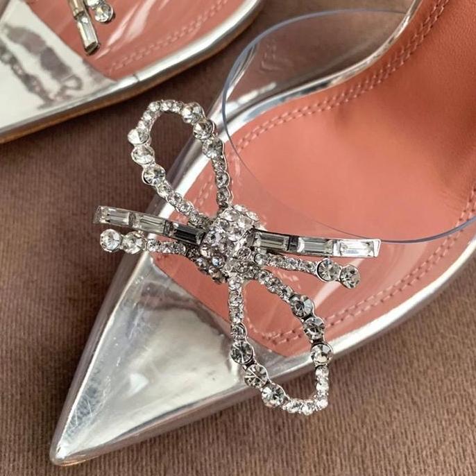 Promo Bulan Ini Transparant Heels Elegant /Sepatu Heels    Wanita   Shoes   5046 (Size 35-39)