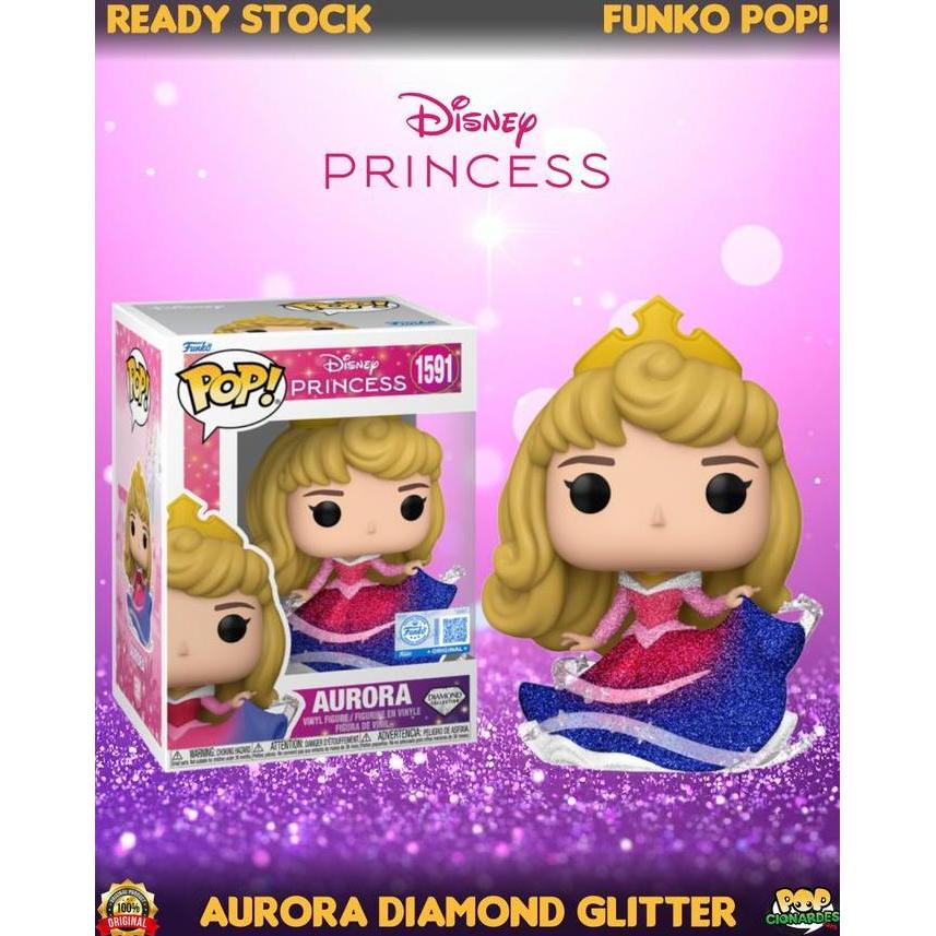Funko POP Sleeping Beauty - Aurora Diamond Glitter #1591