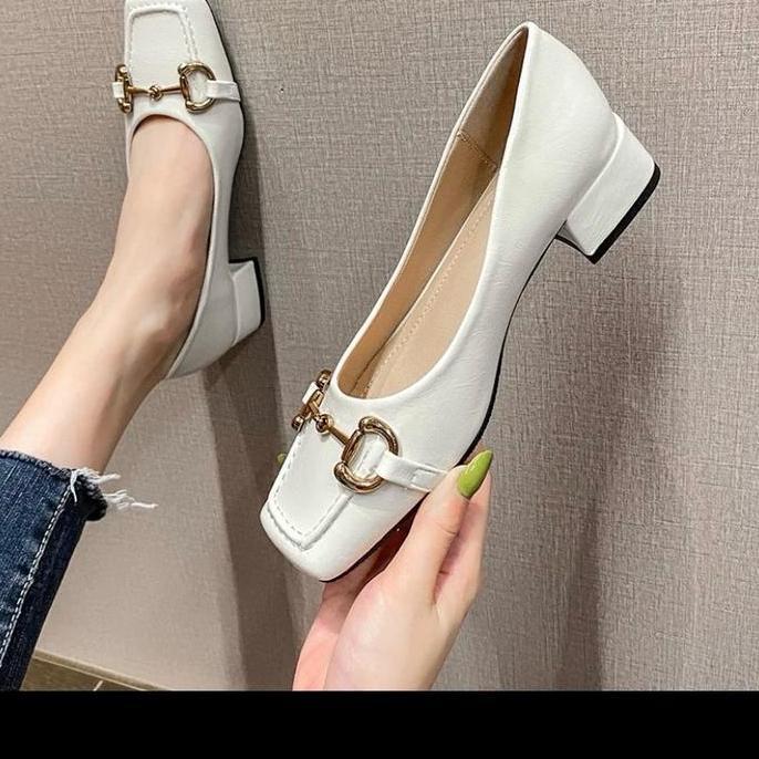 Unik Clarisse Jovit -550 Sepatu Pantofel Wanita Import Flat  Shoes Agit