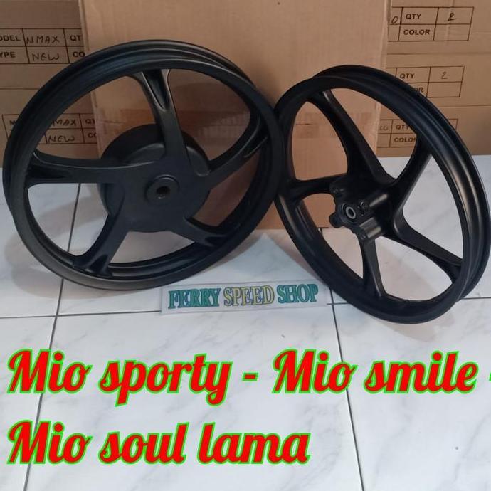 Velg Racing V Rossi mio sporty Mio Smile Mio soul Fino / Pelek V Rossi Venom Macho  140-14 & 160-14 
