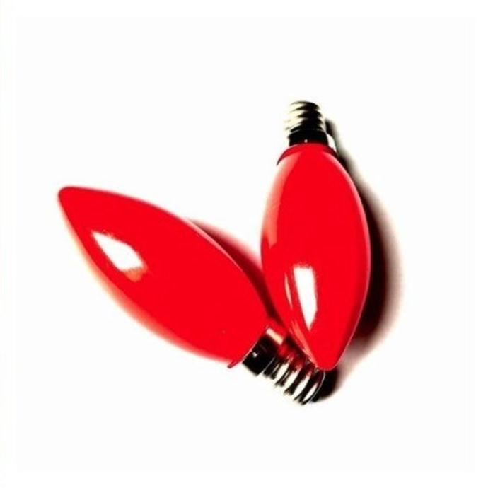 Lampu Lilin Cabe Lombok LED Sembahyang Candle Lamp E12 Lampu Main Api Berkedip Bijian