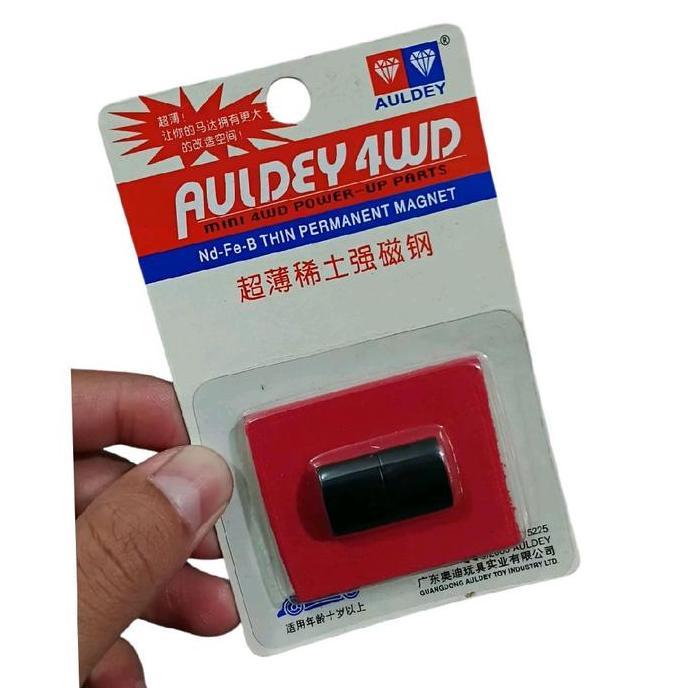 MAGNET AULDEY STRONG 2X12MM HITAM / MAGNET DINAMO TAMIYA
