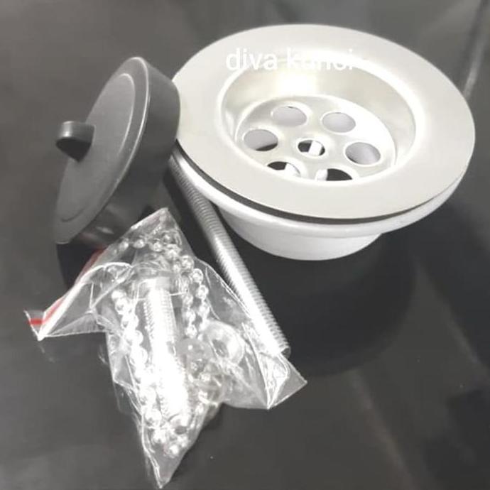 Afur sink / afur bak cuci piring rantai Plastik