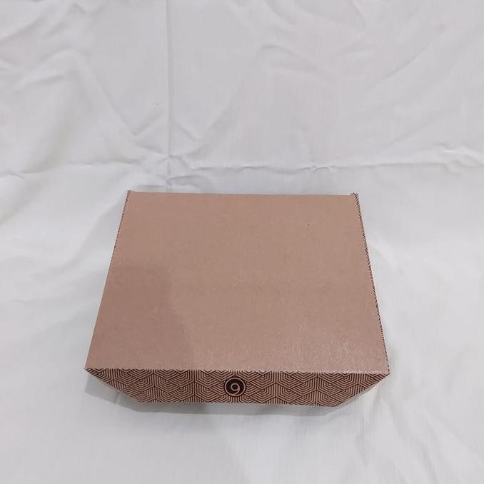 Siapkemas- Lunch Box Sekat 5 Kraft Coklat Per 50 Pcs Paper Rice Box Dus Nasi