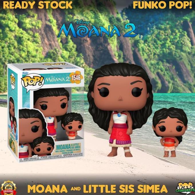 Funko POP Disney - Moana 2 - Moana & Little Sis Simea #1546