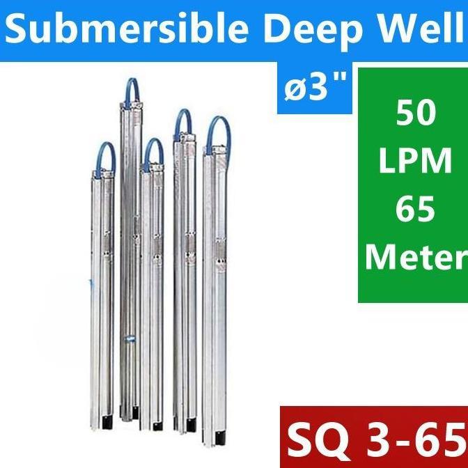 Pompa Submersible Grundfos 3 inch SQ3-65 1.5PK