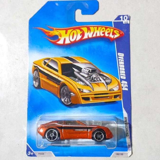 Hotwheels Hot Wheels Overbored 454 orange 2009 HW Design rare
