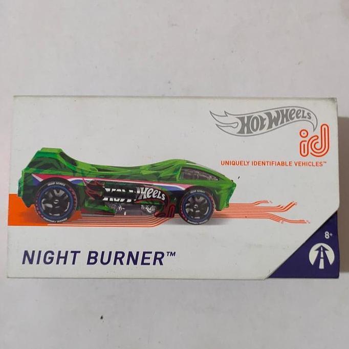 Hotwheels Hot Wheels Night Burner ID Spectraflame Green 2020 rare