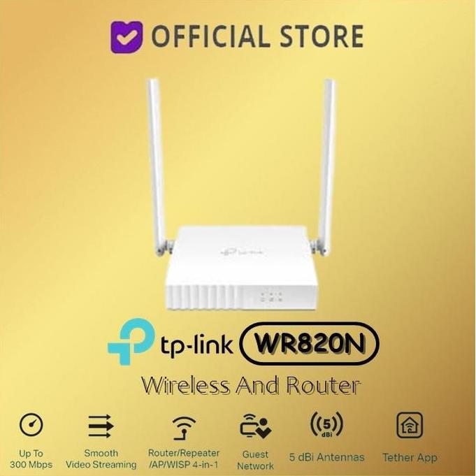 TP-LINK TL-WR820N 300Mbps Wireless N Router TLWR820N TL WR820N WR 820N TP Link TPLink